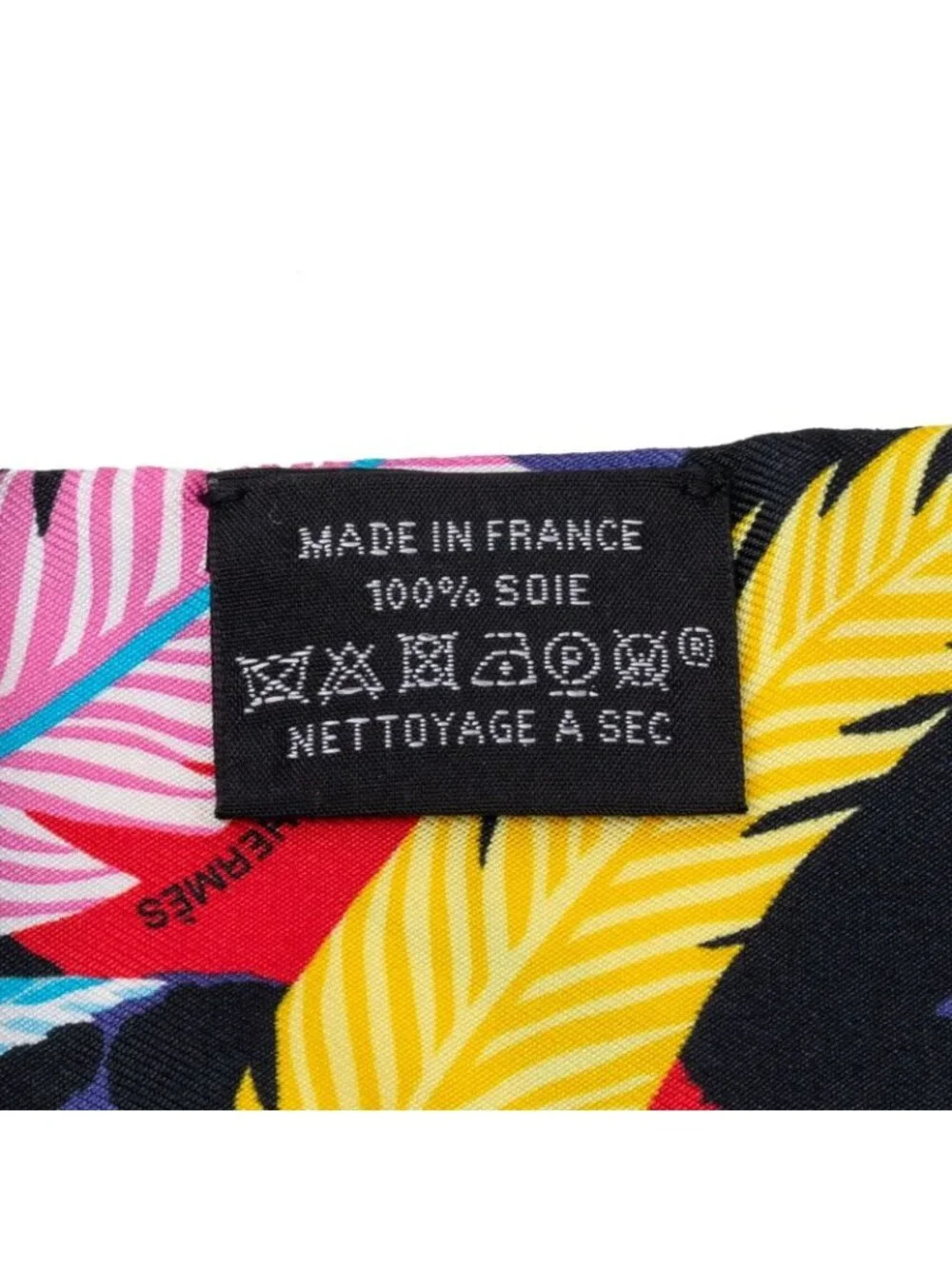 Hermes Twilly Jaguar Quetzal Scarf Multicolor Silk - Picture 4 of 5